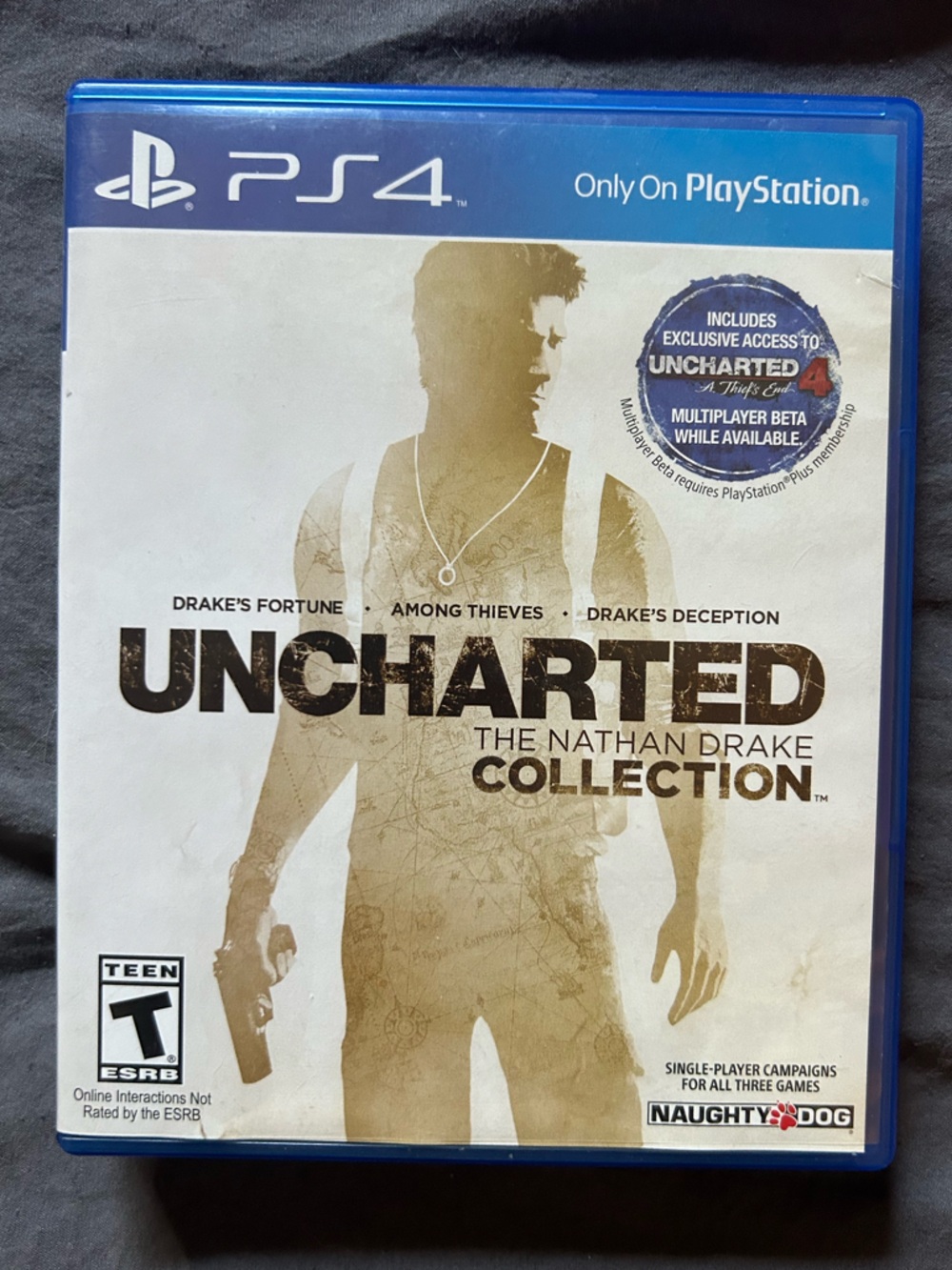 Uncharted: The Nathan Drake Collection - PS4 - 3 Games